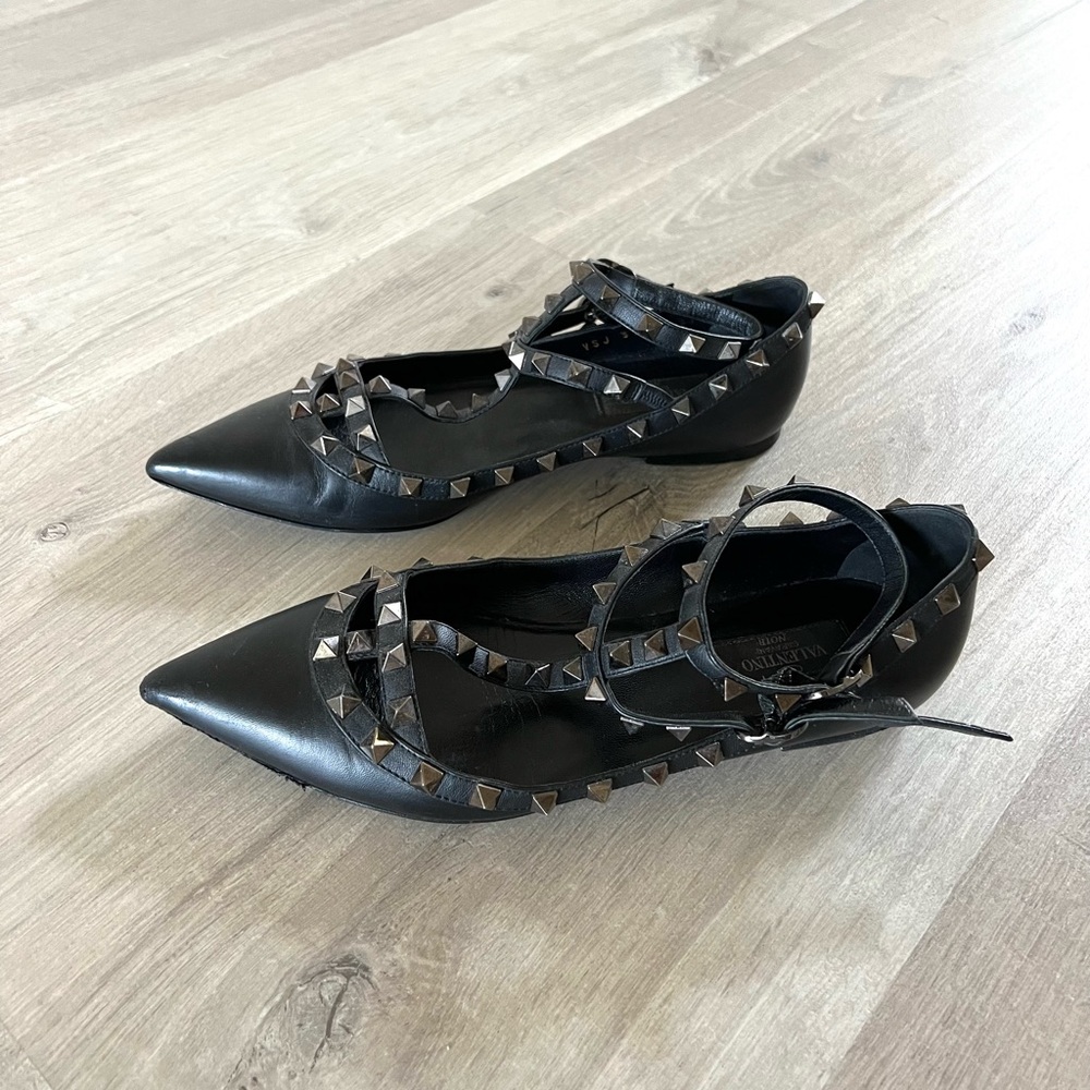 Valentino Studded Flat